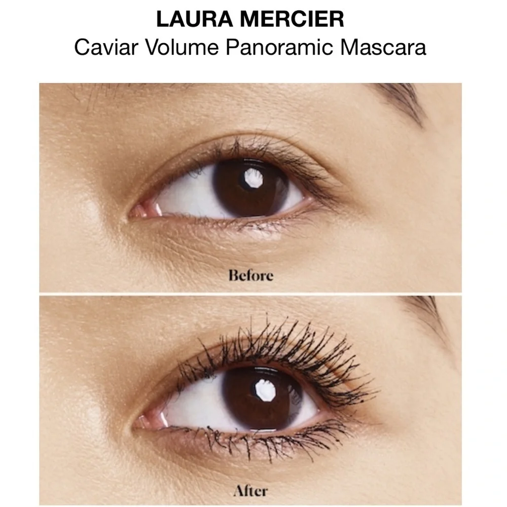 🎁Laura Mercier Caviar Mascara + Eye Colour Bundle